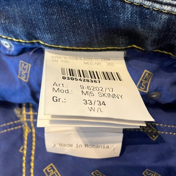 Meyer M5 Men’s Super Stretch Jeans 33x34 - Picture 8 of 15